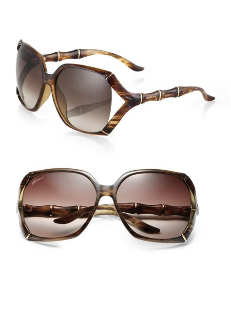 gucci sunglasses 1635 brown|Gucci charm sunglasses.